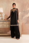 Iznik I Festive Formal I CC-77 Embroidered Net - by Libasekhas UK - Registered Vendor of : Iznik - 100% Original Designer Dress