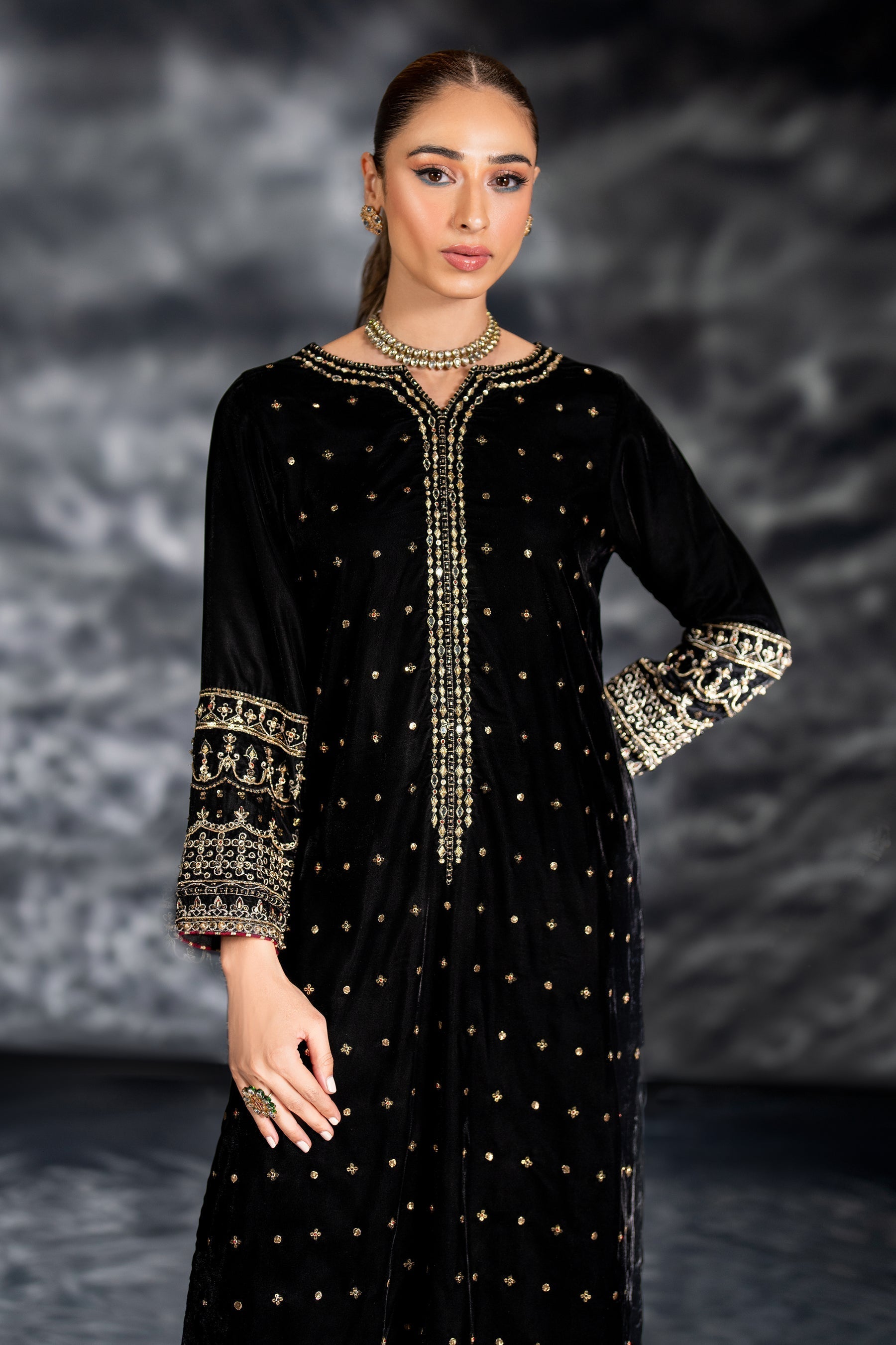 Naqshi | Makhmal 24 | ZUNI - by - Libasekhas UK - Registered Vendor of : Naqshi - 100% Original Designer Dresss