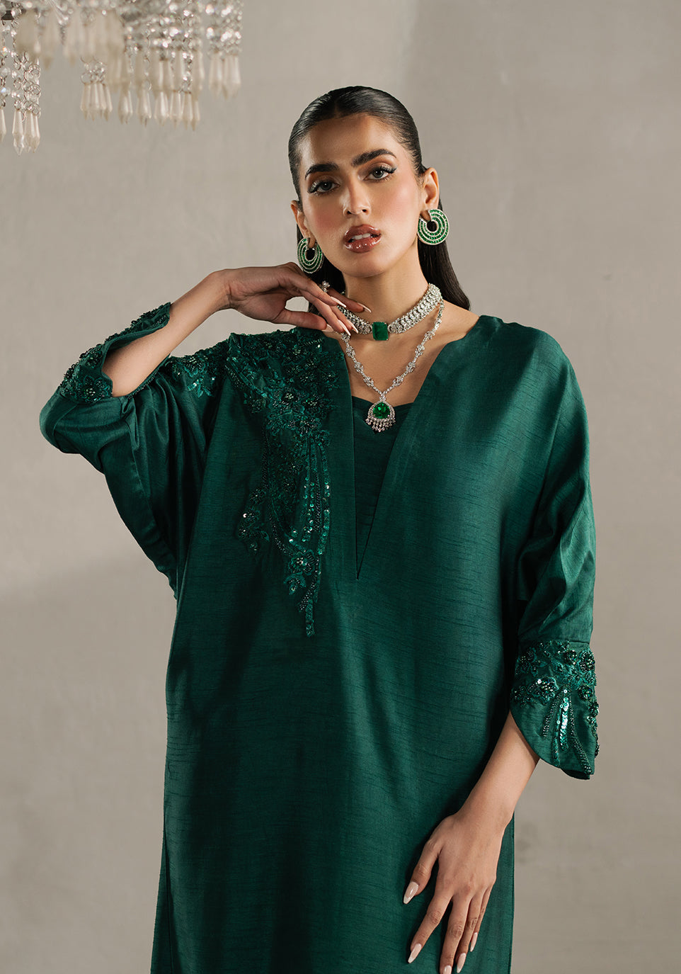 Zarqash | Silk Edit | ZQS 009 IZEL - by - Libasekhas UK - Registered Vendor of : Zarqash - 100% Original Designer Dresss
