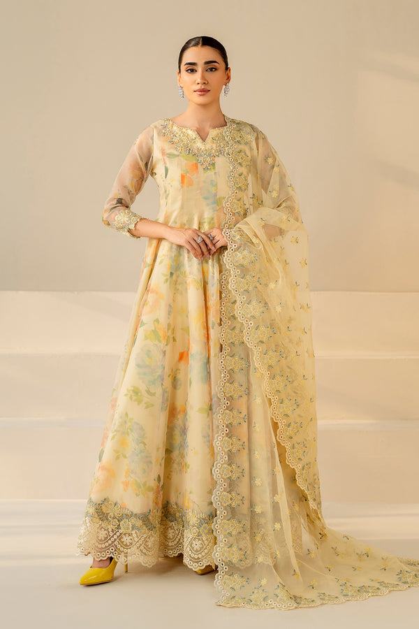 Baroque | Luxury Pret 25 | EMBROIDERED COTTON PATTI PR-1180 - by Libasekhas UK - Registered Vendor of : Baroque - 100% Original Designer Dress