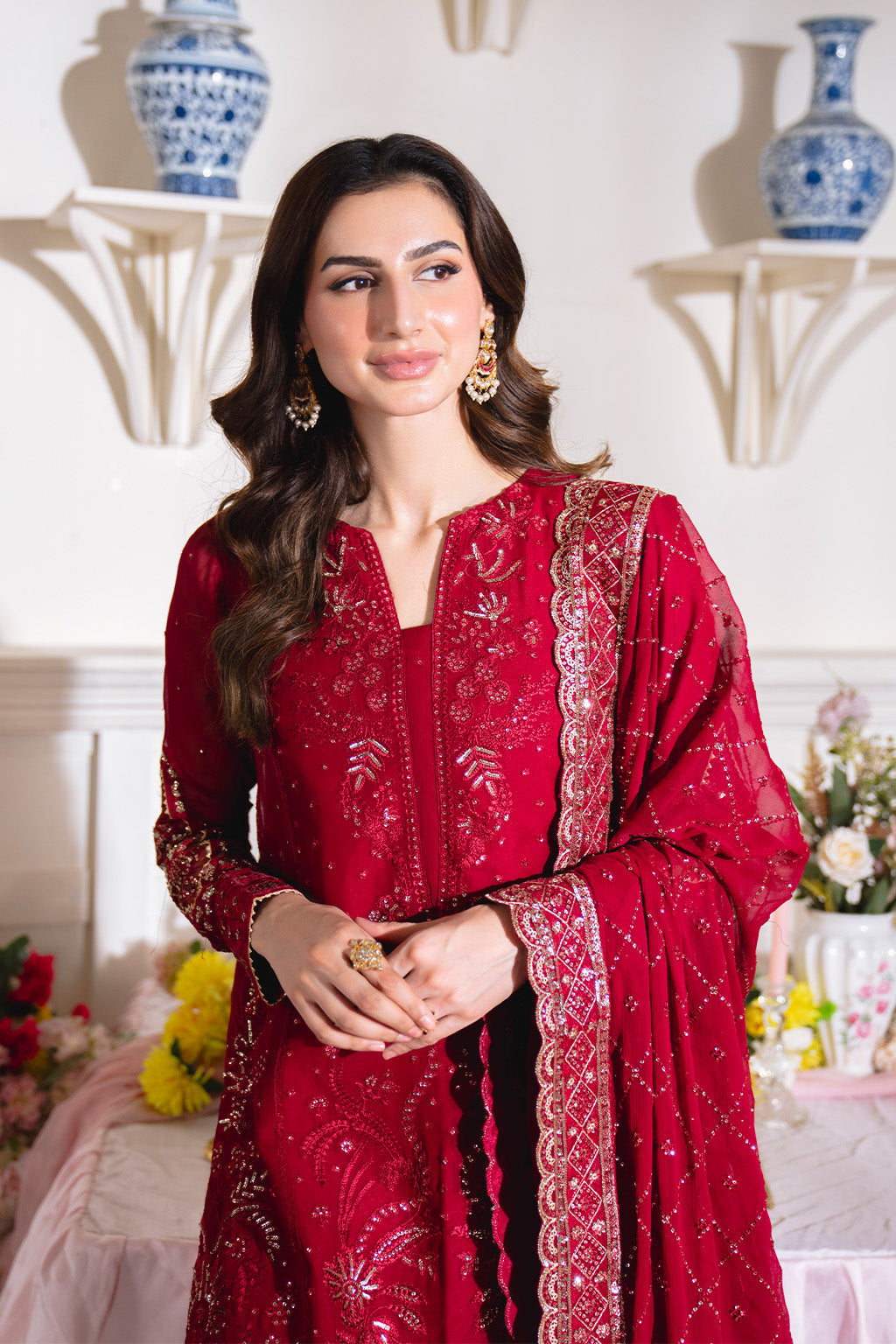 Neeshay | Dastaan Formals 25 | Gulzaib - by Libasekhas UK - Registered Vendor of : Neeshay - 100% Original Designer Dress