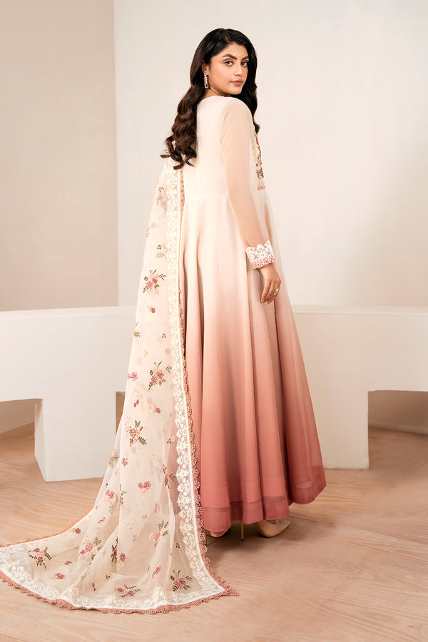 Baroque | Luxury Pret 25 | EMBROIDERED CHIFFON PR-1055 - by Libasekhas UK - Registered Vendor of : Baroque - 100% Original Designer Dress