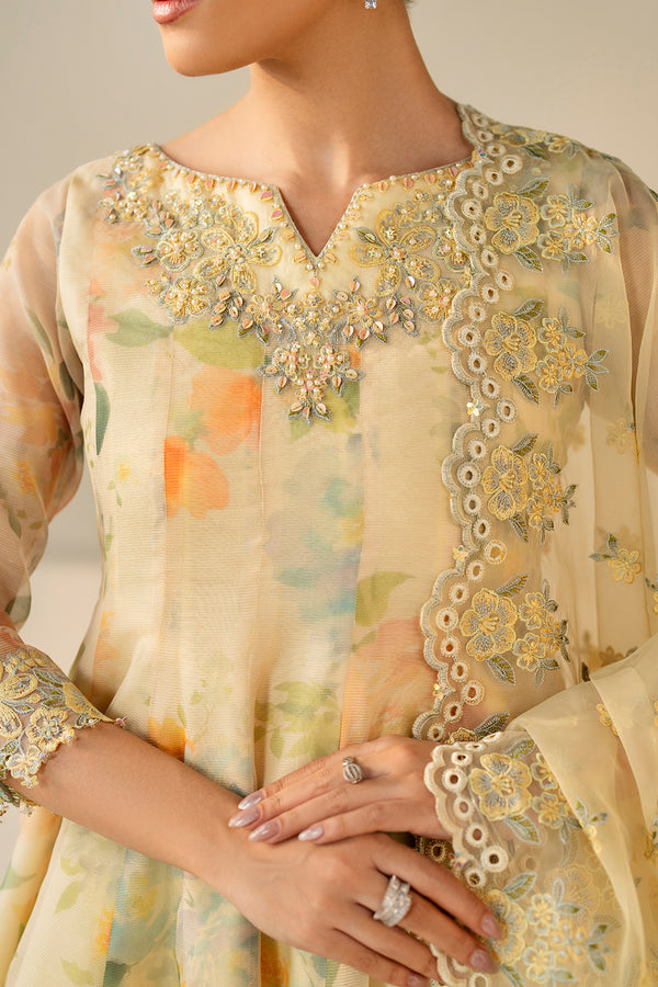 Baroque | Luxury Pret 25 | EMBROIDERED COTTON PATTI PR-1180 - by Libasekhas UK - Registered Vendor of : Baroque - 100% Original Designer Dress