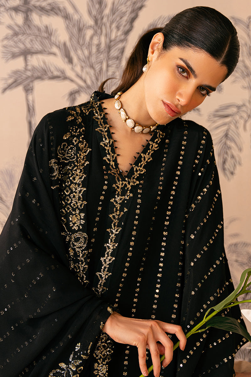 Cross Stitch | Luxe Atelier 24 | MYSTIC RAVEN - by - Libasekhas UK - Registered Vendor of : Cross Stitch - 100% Original Designer Dresss