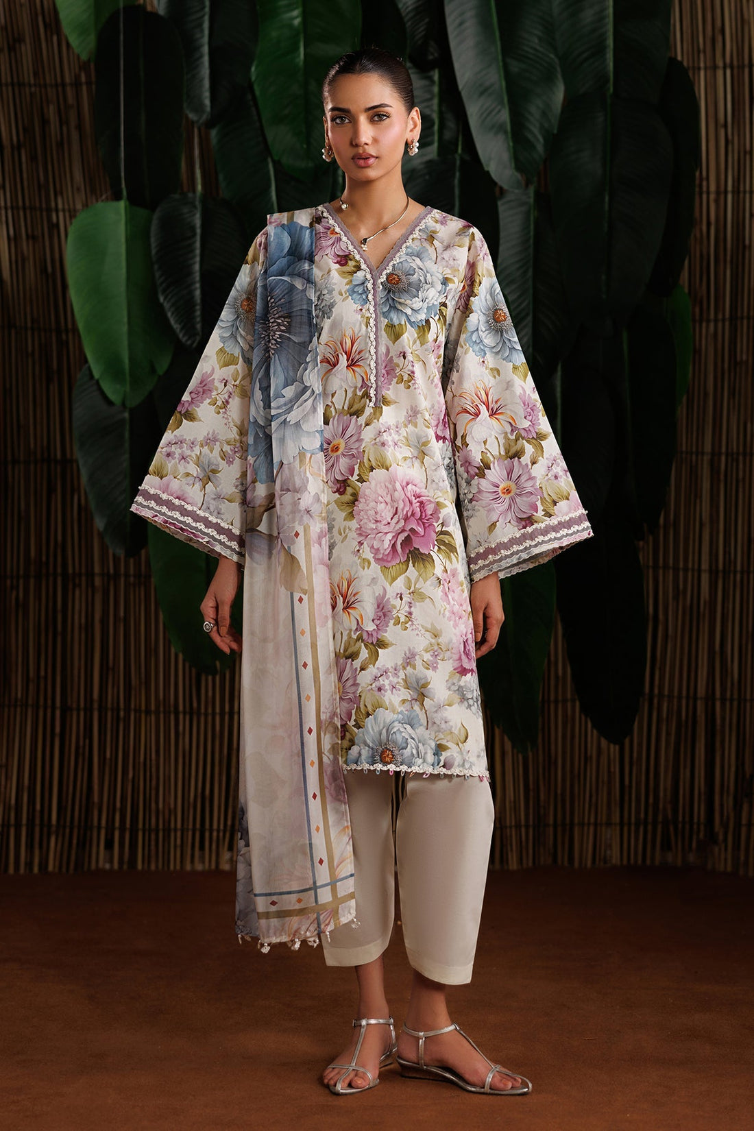 Baroque | Luxury Summer Pret | UF-4531 - by Libasekhas UK - Registered Vendor of : Baroque - 100% Original Designer Dress