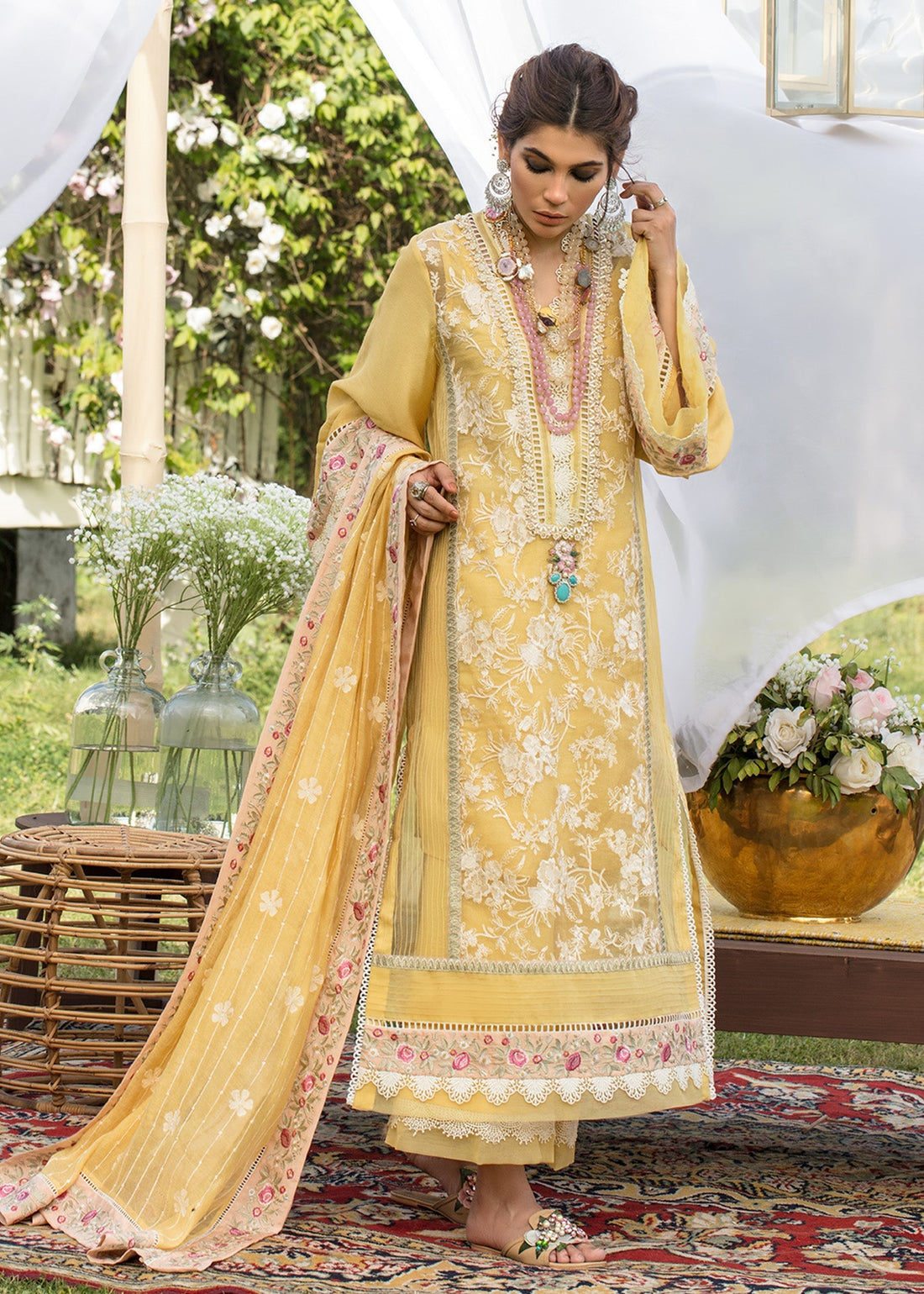 Saira Shakira | Luxury Pret | Sunshine - by Libasekhas UK - Registered Vendor of : Saira Shakira - 100% Original Designer Dress