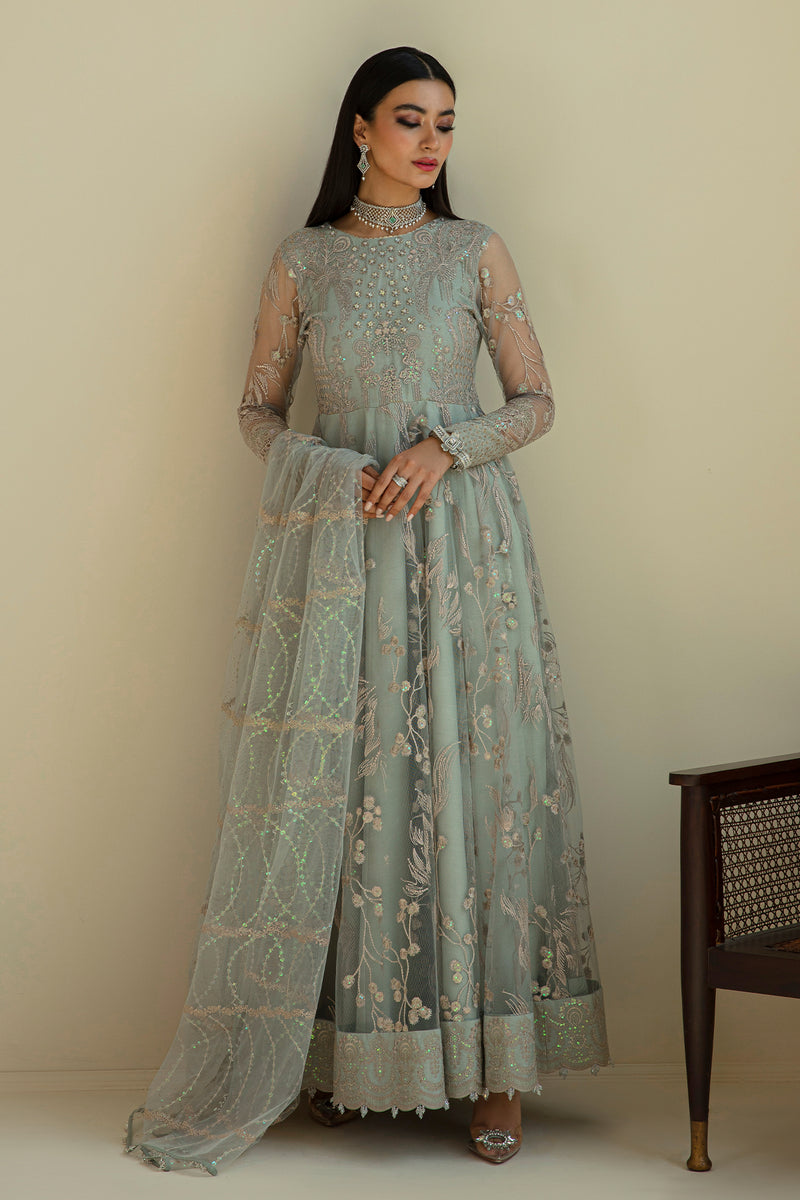 Baroque | Luxury Pret 24 | NET UF-627 - by - Libasekhas UK - Registered Vendor of : Baroque - 100% Original Designer Dresss