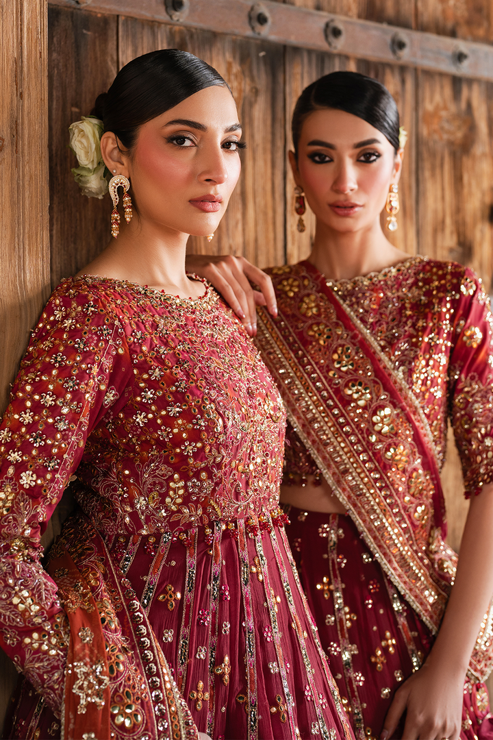 Iznik | Luxury Chiffon | ILC-07 - by - Libasekhas UK - Registered Vendor of : Iznik - 100% Original Designer Dresss