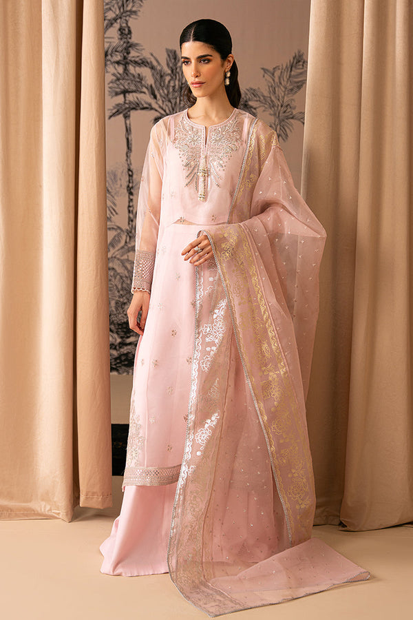 Cross Stitch | Luxe Atelier 24 | PINK BLISS - by - Libasekhas UK - Registered Vendor of : Cross Stitch - 100% Original Designer Dresss