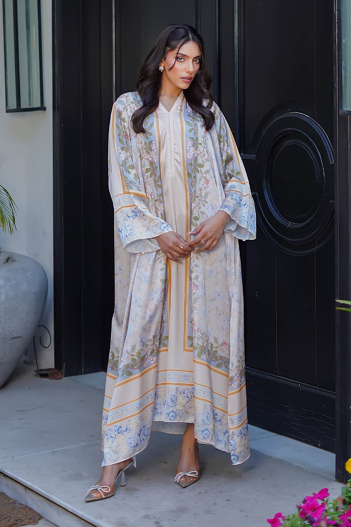 Erum Khan | Nue 25 | Sand Dune - by - Libasekhas UK - Registered Vendor of : Erum Khan - 100% Original Designer Dresss