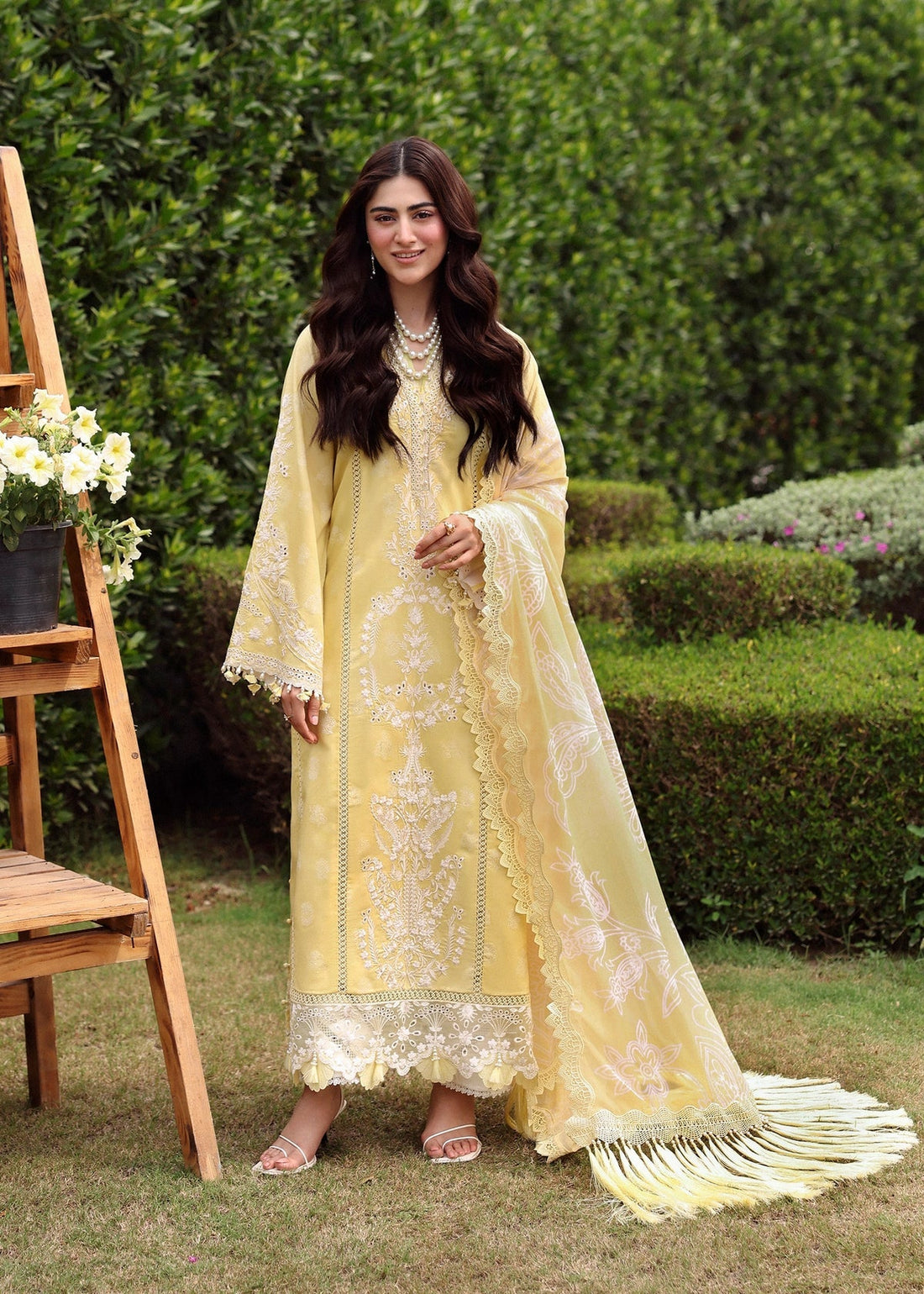 Sardinia | Embroidered Lawn Edit 26 | Sunlit Trail - by Libasekhas UK - Registered Vendor of : Sardinia - 100% Original Designer Dress