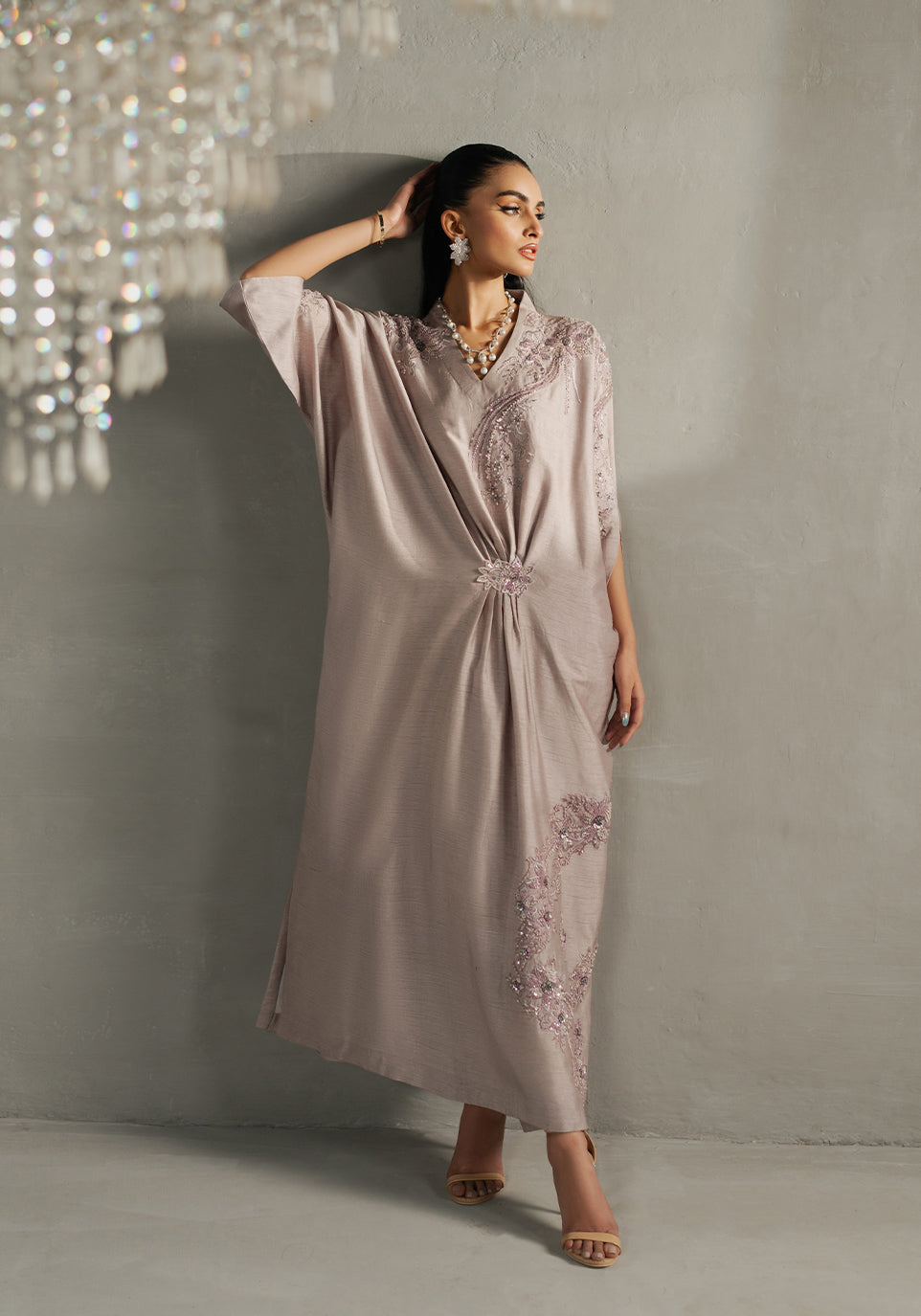Zarqash | Silk Edit | ZQS 013 Lily - by - Libasekhas UK - Registered Vendor of : Zarqash - 100% Original Designer Dresss