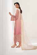 Baroque | Formals Collection | EMBROIDERED CHIFFON UF-4135 - by Libasekhas UK - Registered Vendor of : Baroque - 100% Original Designer Dress
