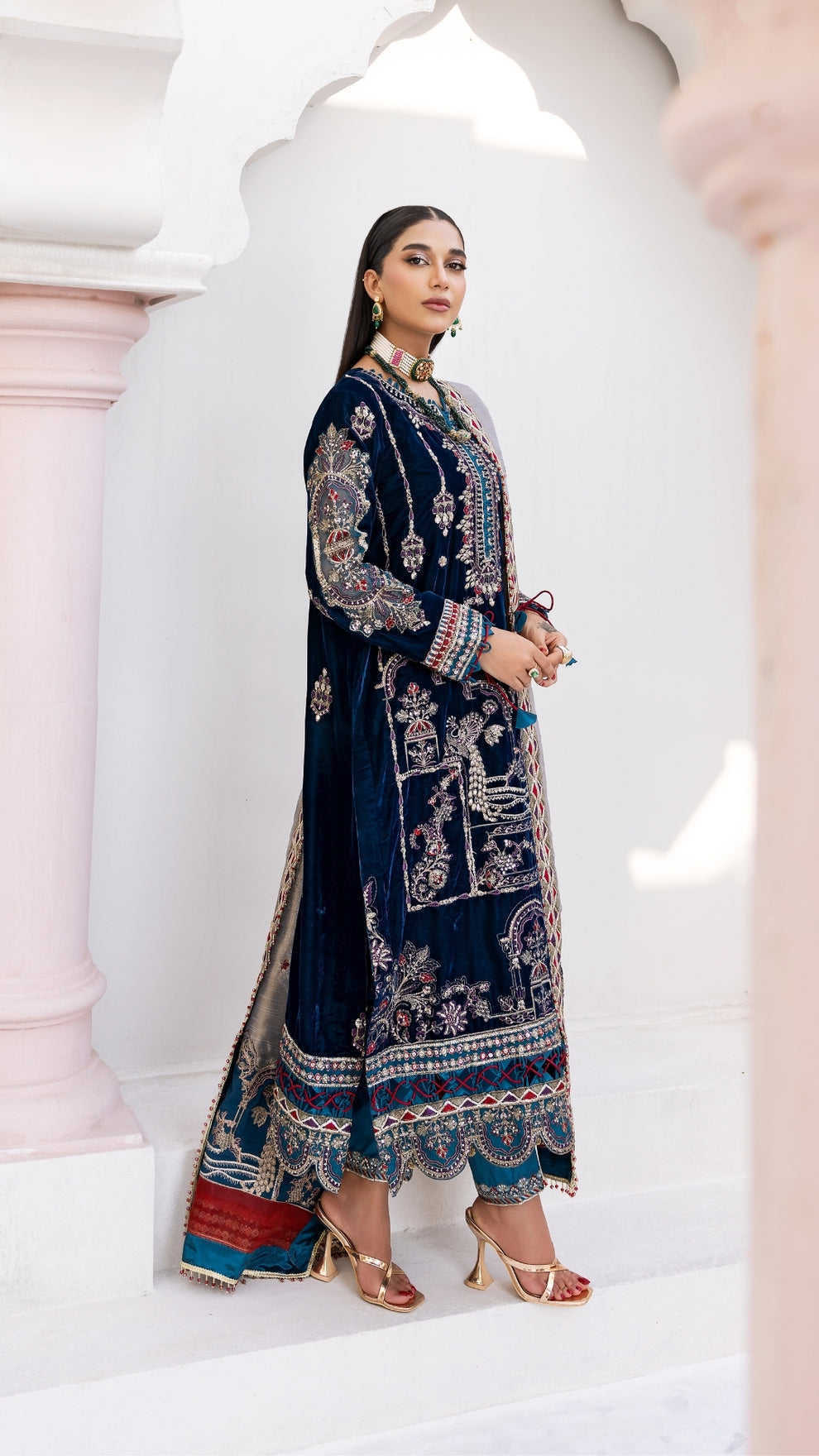 Zebtan | Andaz e Makhmal | ZAM-12 - by - Libasekhas UK - Registered Vendor of : Zebtan - 100% Original Designer Dresss