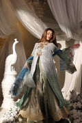 Musferah Saad | Casa Blance |Glacial Ombre - by Libasekhas UK - Registered Vendor of : Musferah Saad - 100% Original Designer Dress