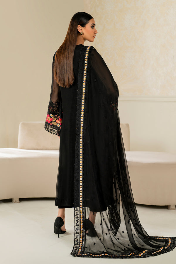 Baroque | Luxury Pret 25 | EMBROIDERED CHIFFON PR-1144 - by Libasekhas UK - Registered Vendor of : Baroque - 100% Original Designer Dress