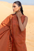 Cross Stitch | Eid Lawn 24 | RUSSET DUSK - by - Libasekhas UK - Registered Vendor of : Cross Stitch - 100% Original Designer Dresss