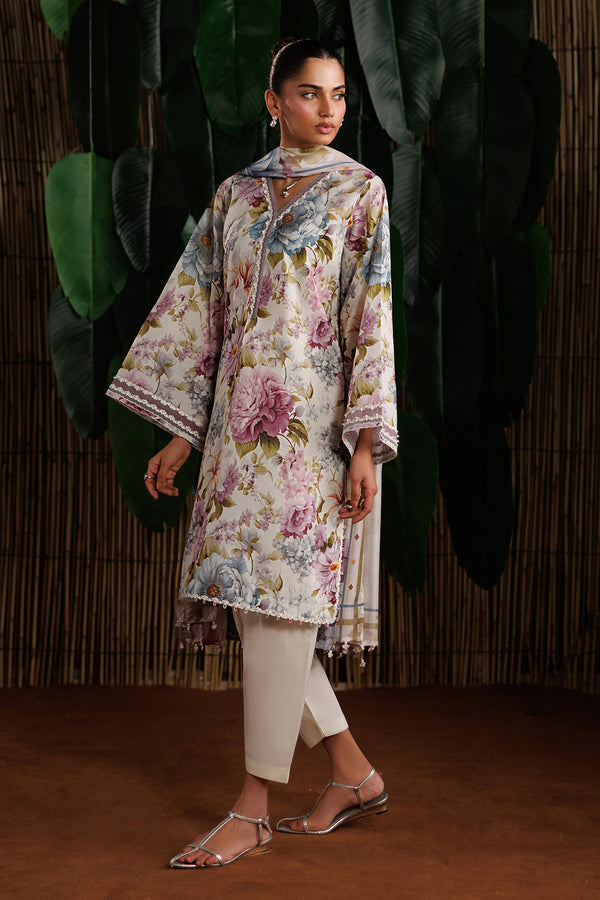 Baroque | Luxury Summer Pret | UF-4531 - by Libasekhas UK - Registered Vendor of : Baroque - 100% Original Designer Dress