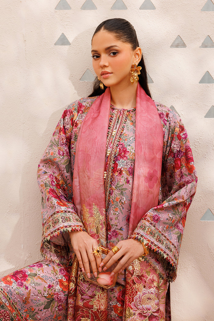 Baroque | Luxury Pret Summer | UF-4398 - by Libasekhas UK - Registered Vendor of : Baroque - 100% Original Designer Dress