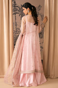Cross Stitch | Luxe Atelier 24 | PINK BLISS - by - Libasekhas UK - Registered Vendor of : Cross Stitch - 100% Original Designer Dresss