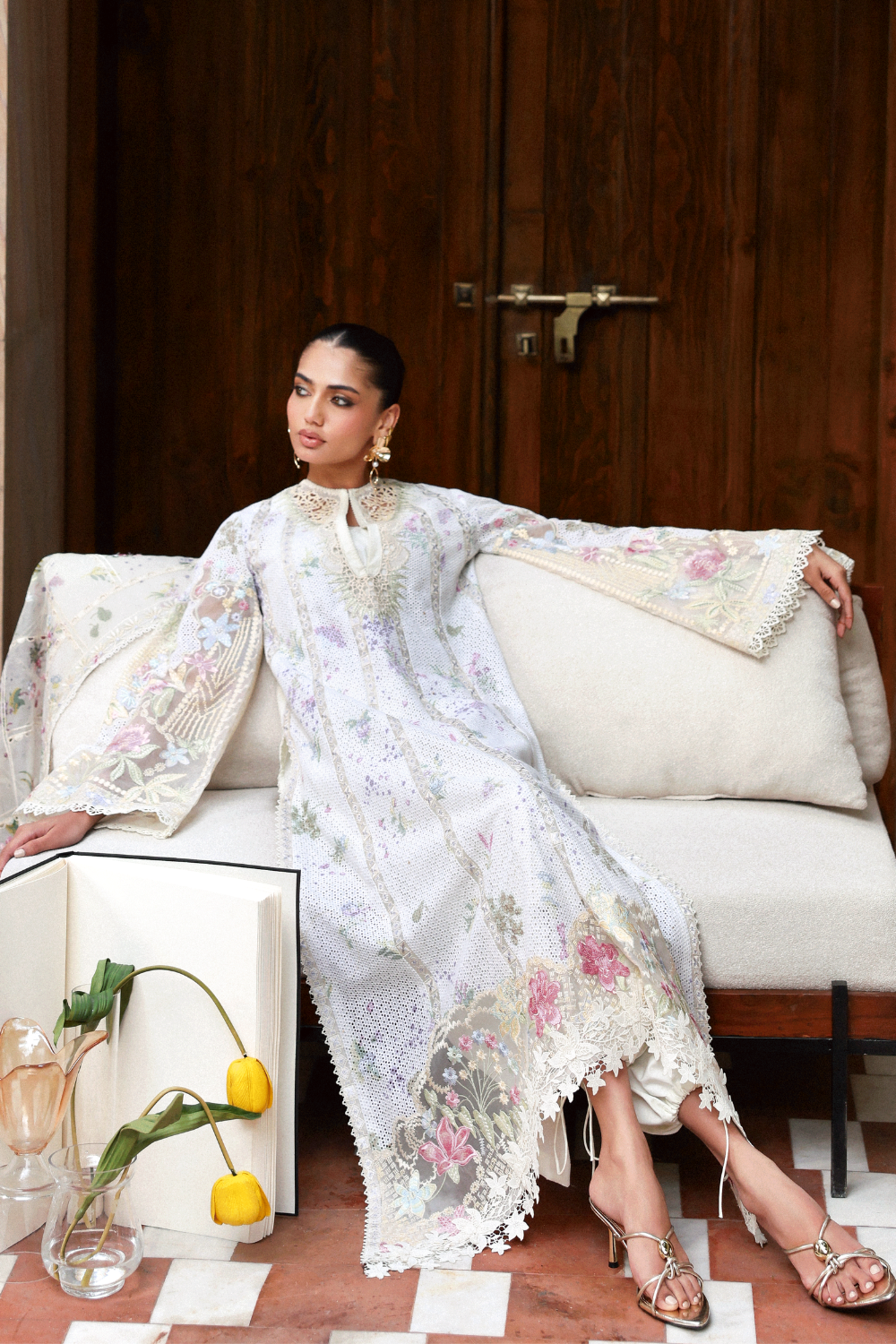 Soraya | Noa Summer Pret '26 |Zaria - Luxury Dress - available at Libasekhas in UK and USA.