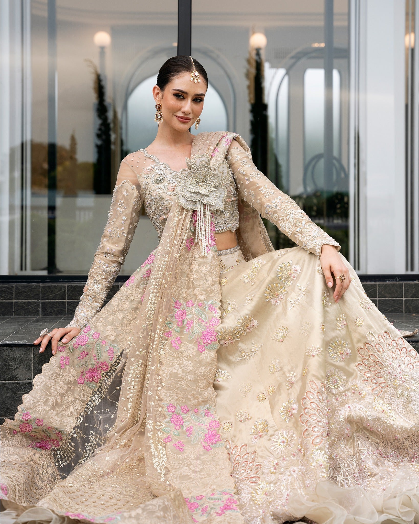 Mysie by Tahira | Aurea Luxury Formals | IZNIK - by Libasekhas UK - Registered Vendor of : Mysie by Tahira - 100% Original Designer Dress