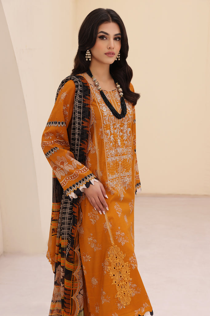 Charizma | Naranji Embroidered Lawn 24 | CN4-001 - Luxury -  Libasekhas