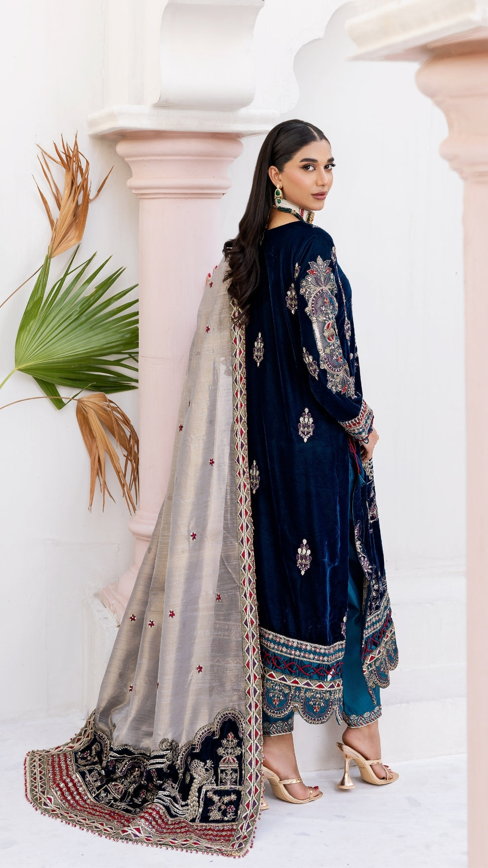 Zebtan | Andaz e Makhmal | ZAM-12 - by - Libasekhas UK - Registered Vendor of : Zebtan - 100% Original Designer Dresss