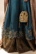 Musferah Saad | Into Twilight | Teal Temptress - by Libasekhas UK - Registered Vendor of : Musferah Saad - 100% Original Designer Dress