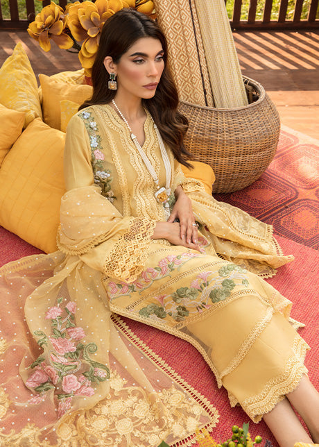 Saira Shakira | Luxury Pret | Daffodil - by Libasekhas UK - Registered Vendor of : Saira Shakira - 100% Original Designer Dress