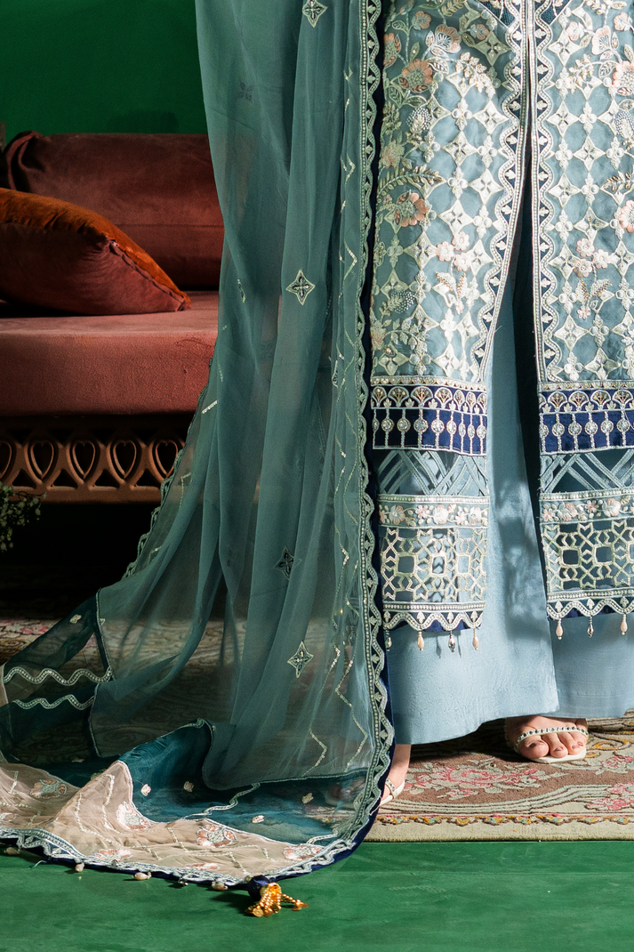 Zebtan | Farmaish Formals | FC-10 - by - Libasekhas UK - Registered Vendor of : Zebtan - 100% Original Designer Dresss