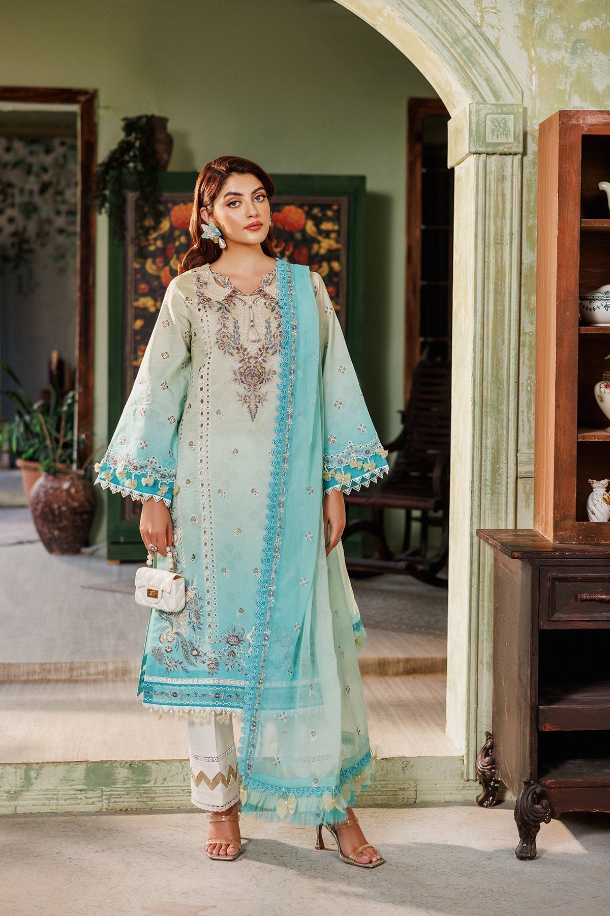 Alizeh | Maahi Vol 2 | AF-EPL-7016-ZARI - by - Libasekhas UK - Registered Vendor of : Alizeh - 100% Original Designer Dresss
