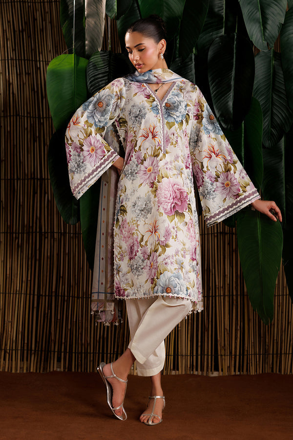 Baroque | Luxury Summer Pret | UF-4531 - by Libasekhas UK - Registered Vendor of : Baroque - 100% Original Designer Dress