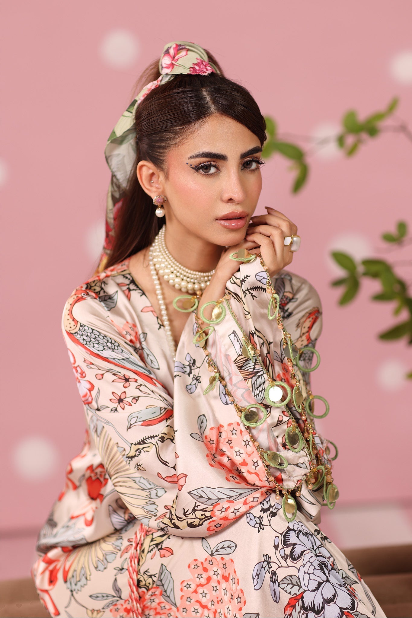 Musferah Saad | Resort Collection | Imperial Blossom - by Libasekhas UK - Registered Vendor of : Musferah Saad - 100% Original Designer Dress