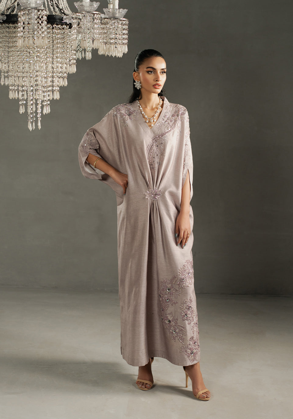 Zarqash | Silk Edit | ZQS 013 Lily - by - Libasekhas UK - Registered Vendor of : Zarqash - 100% Original Designer Dresss