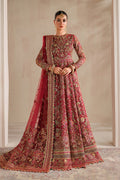 Baroque | Formals Collection | EMBROIDERED NET UF-4370 - by Libasekhas UK - Registered Vendor of : Baroque - 100% Original Designer Dress