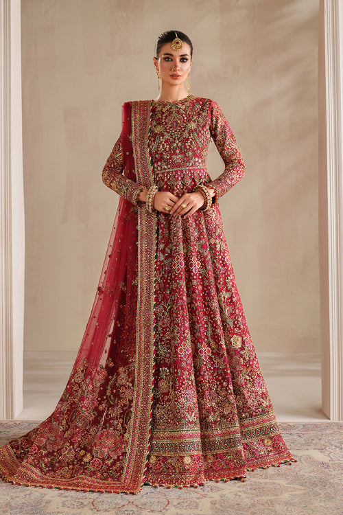 Baroque | Formals Collection | EMBROIDERED NET UF-4370 - by Libasekhas UK - Registered Vendor of : Baroque - 100% Original Designer Dress