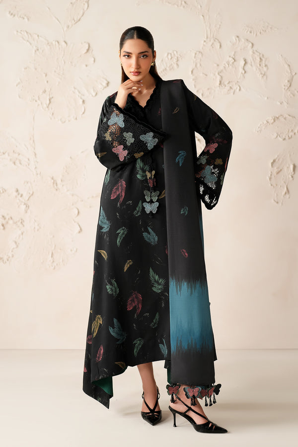Baroque | Luxury Pret 25 | UF-4308 - by Libasekhas UK - Registered Vendor of : Baroque - 100% Original Designer Dress