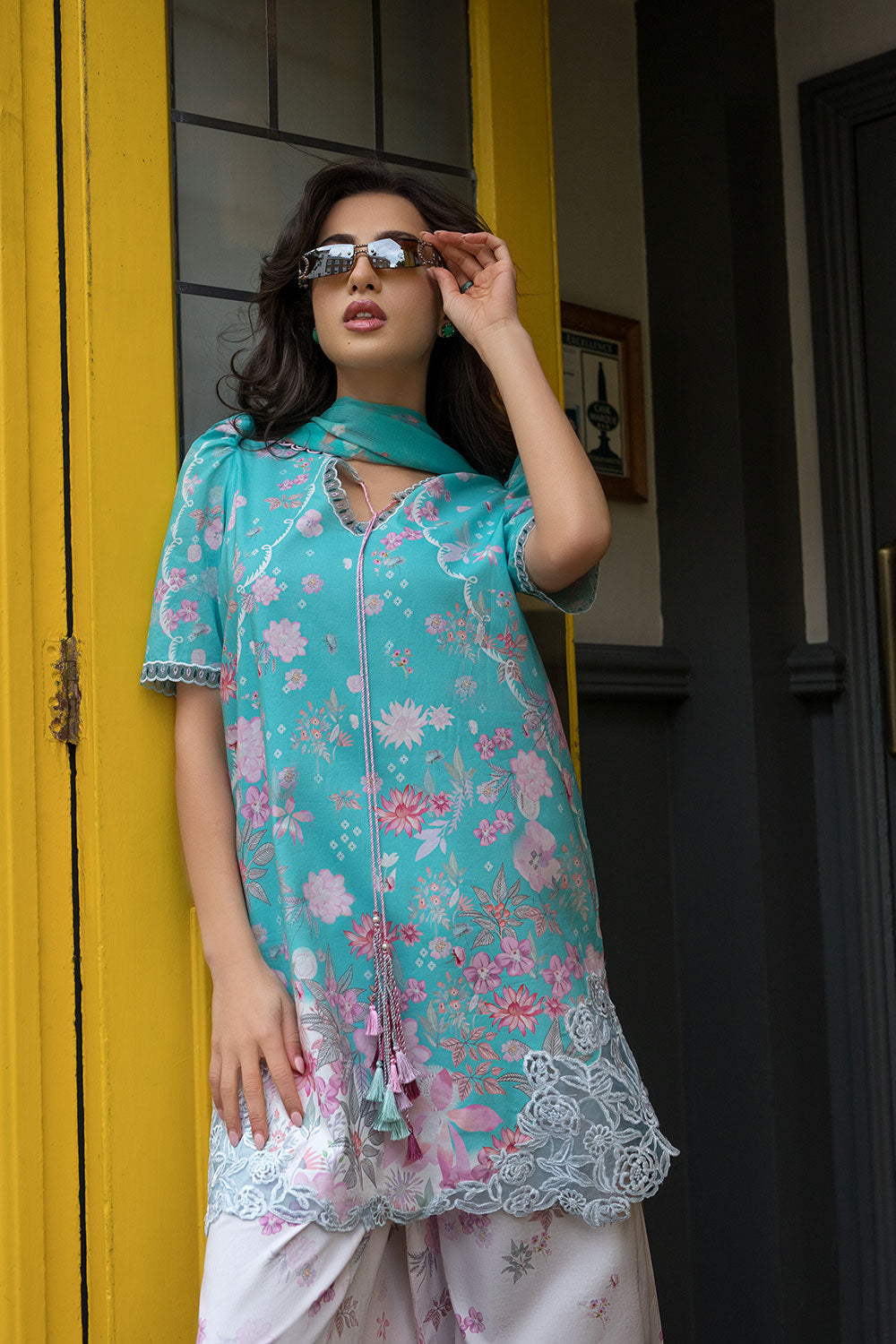 Sobia Nazir | Prints 26 | 5B - by Libasekhas UK - Registered Vendor of : Sobia Nazir - 100% Original Designer Dress