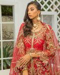 Nyra | Wedding Formals 24 | Scarlet - by - Libasekhas UK - Registered Vendor of : Nyra - 100% Original Designer Dresss