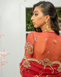 Nyra | Wedding Formals 24 | Scarlet - by - Libasekhas UK - Registered Vendor of : Nyra - 100% Original Designer Dresss