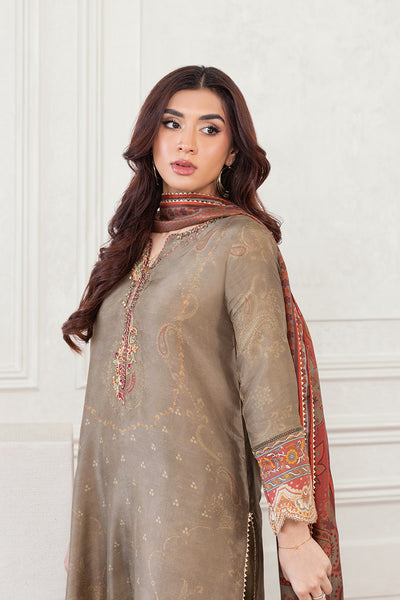 Mina Hasan | Eid ul Adha 26 | Maroon Hint - by Libasekhas - Registered Vendor of : Mina Hasan - 100% Original Designer Dress