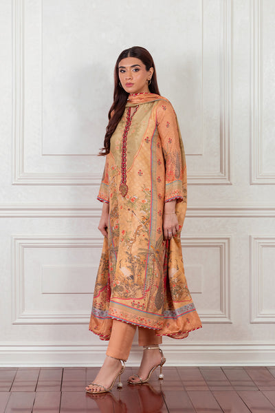 Mina Hasan | Eid ul Adha 26 | Mughal Chinoiserie - by Libasekhas - Registered Vendor of : Mina Hasan - 100% Original Designer Dress