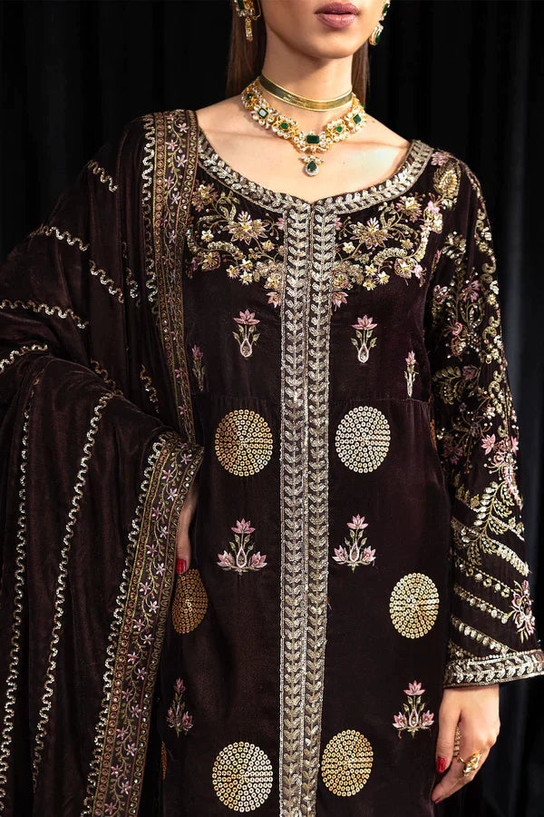 Nureh | Maya Velvet 23 | Moore - by - Libasekhas UK - Registered Vendor of : Nureh - 100% Original Designer Dresss