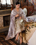 Mushq | Sunehri Lama Silk | Zyva - by Libasekhas UK - Registered Vendor of : Mushq - 100% Original Designer Dress