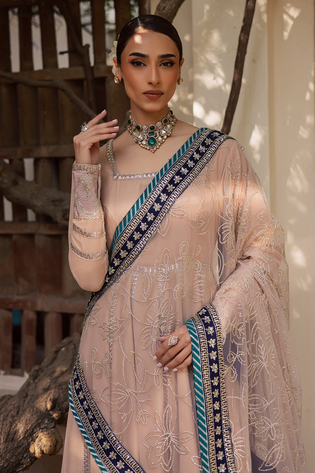 Nureh | Maya Velvet | NW-117 - by Libasekhas UK - Registered Vendor of : Nureh - 100% Original Designer Dress