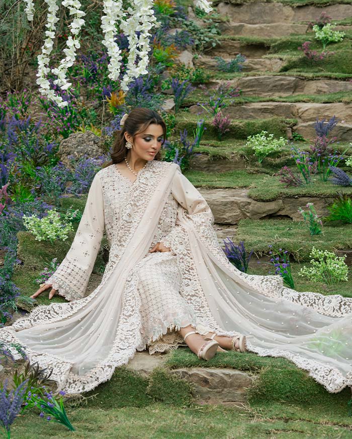 Zevk | Flora Festive Lawn | ASEEL - by - Libasekhas UK - Registered Vendor of : Zevk - 100% Original Designer Dresss