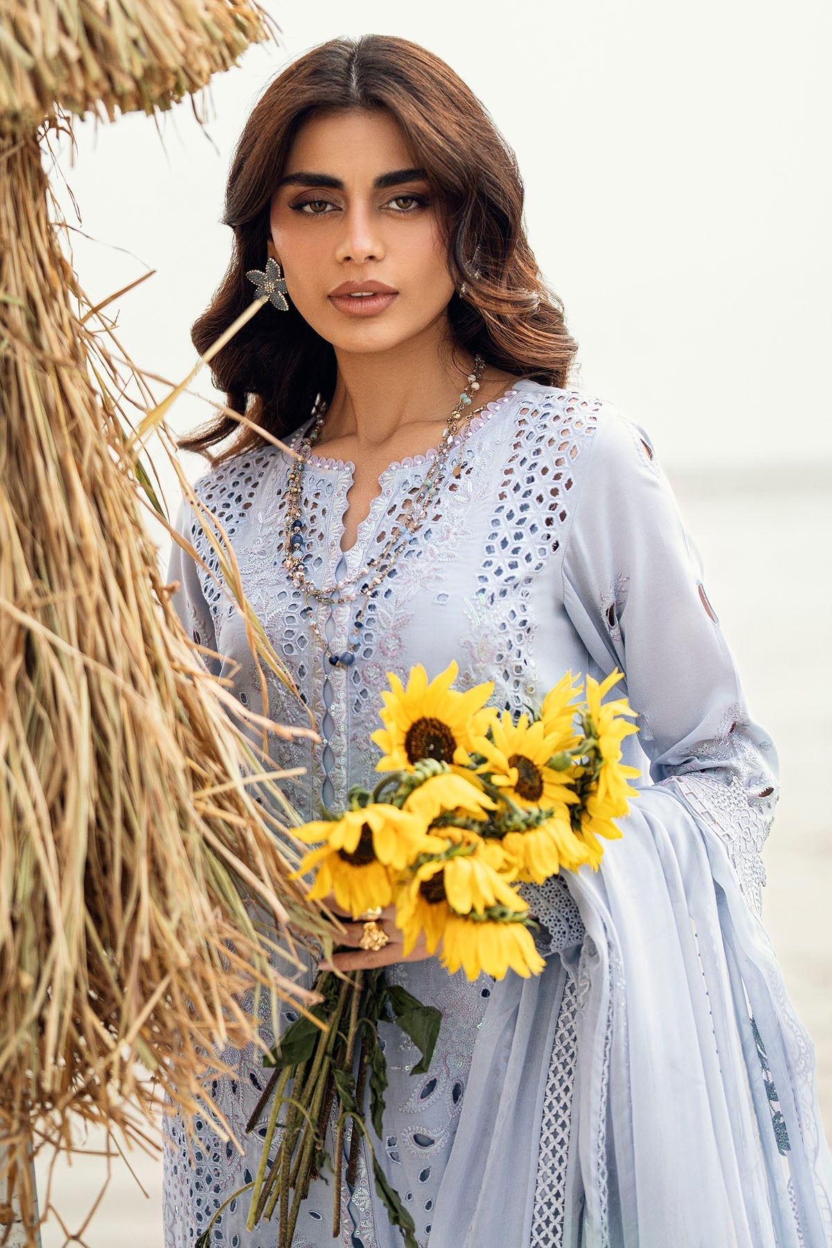 Nureh | Khuwab Luxury Lawn | NE-150 - by - Libasekhas UK - Registered Vendor of : Nureh - 100% Original Designer Dresss