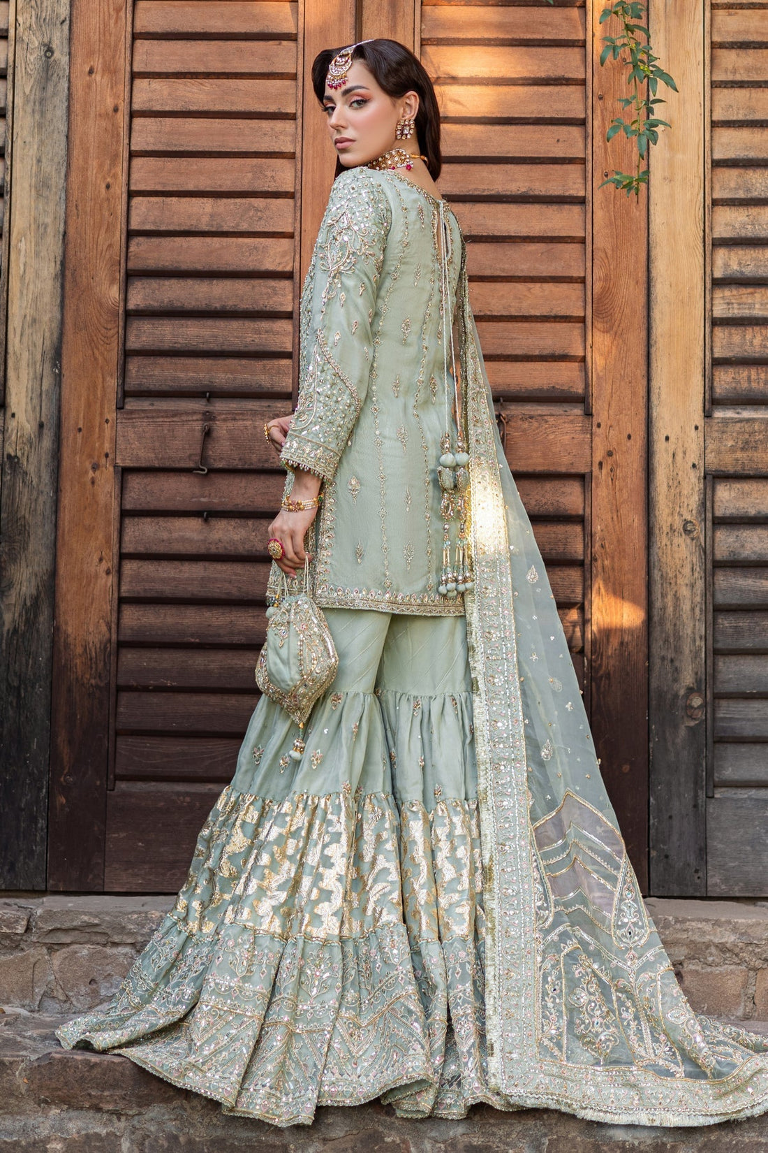 Naqshi | Samarkand Wedding Formals | Mah-e-Meer - by - Libasekhas UK - Registered Vendor of : Naqshi - 100% Original Designer Dresss