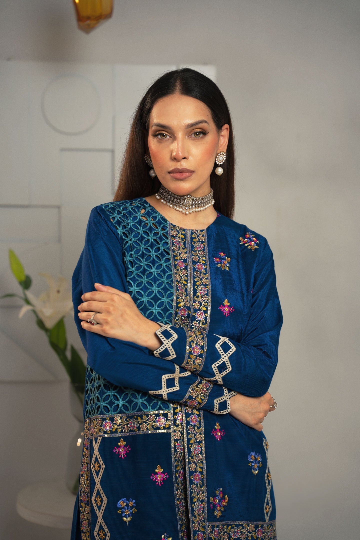 Fozia Khalid | Dilkash Festive Wear 25 | Laraib - by Libasekhas UK - Registered Vendor of : Fozia Khalid - 100% Original Designer Dress